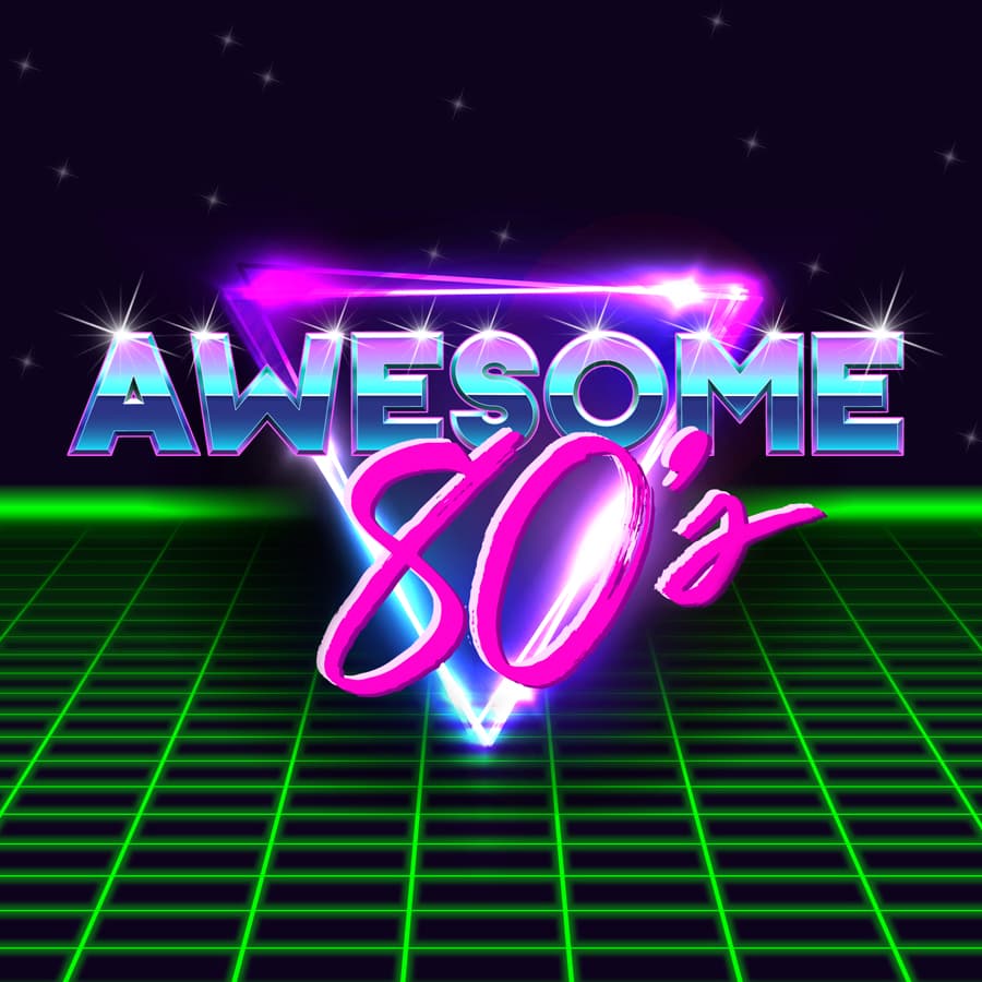 Awesome 80's - Logo
