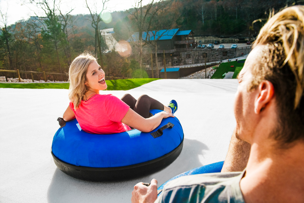 Branson Zipline – Snowflex Tubing