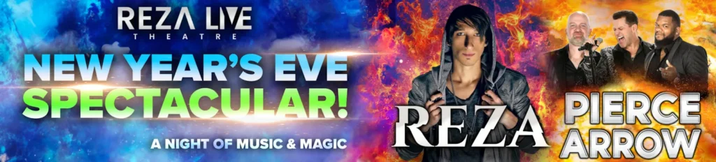 Reza & Pierce Arrow New Year’s Eve Spectacular
